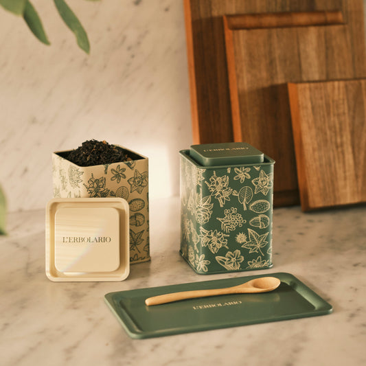 Set Contenitori in Latta - 600 Punti Foglia