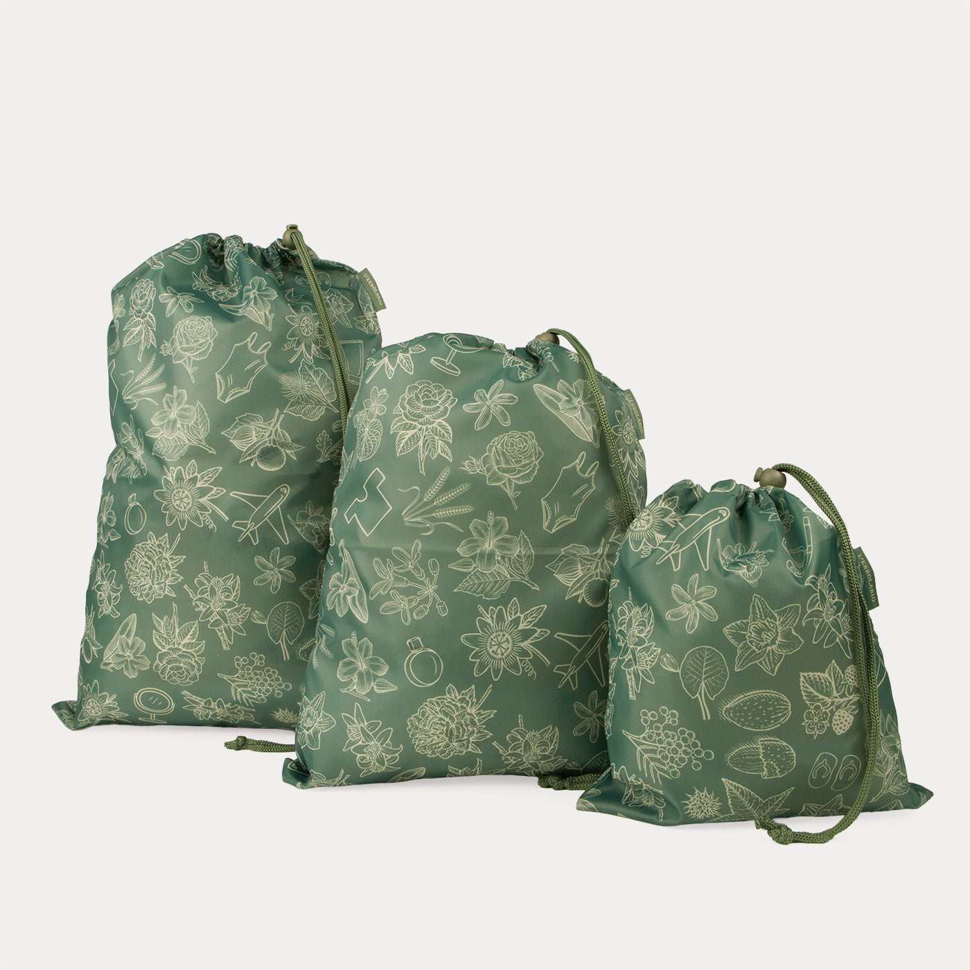 Set Sacchetti in tessuto - 250 Punti Foglia